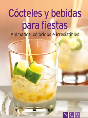 cover image of Cócteles y bebidas para fiestas